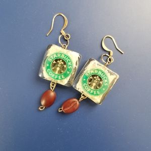 Starbucks Earrings